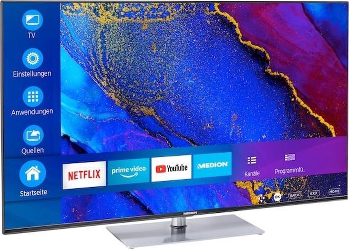 MEDION LIFE® X15061 Smart-TV | 125,7 cm (50 '') Ultra HD ...