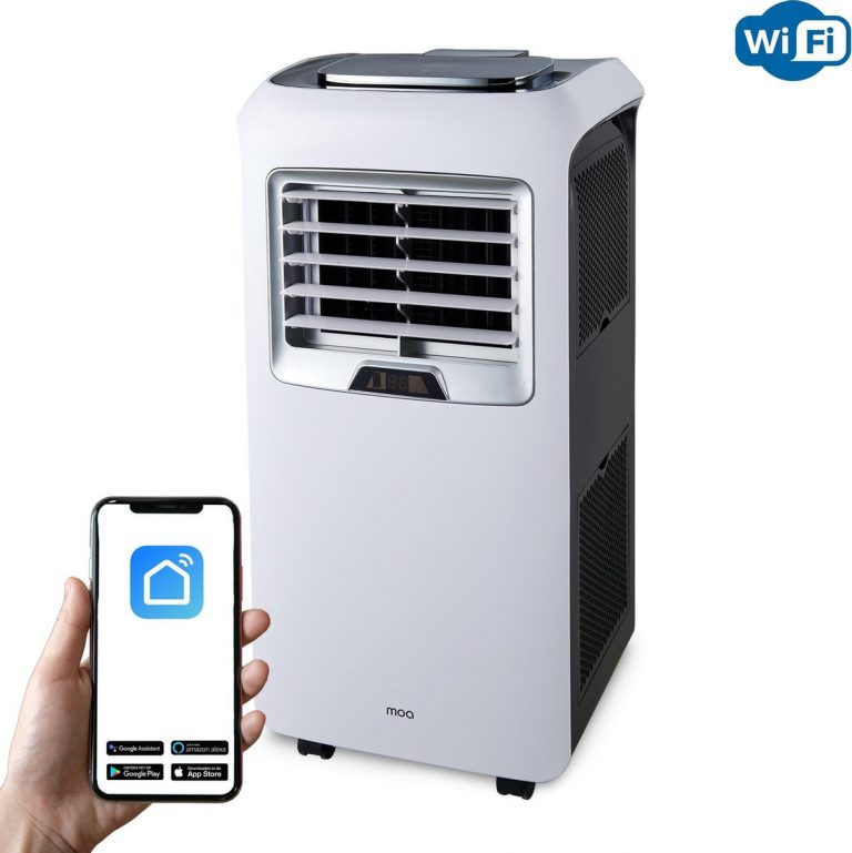 MOA Mobiele Airco Airconditioning met WiFi en App 12000 BTU A05 Smart Gear Compare