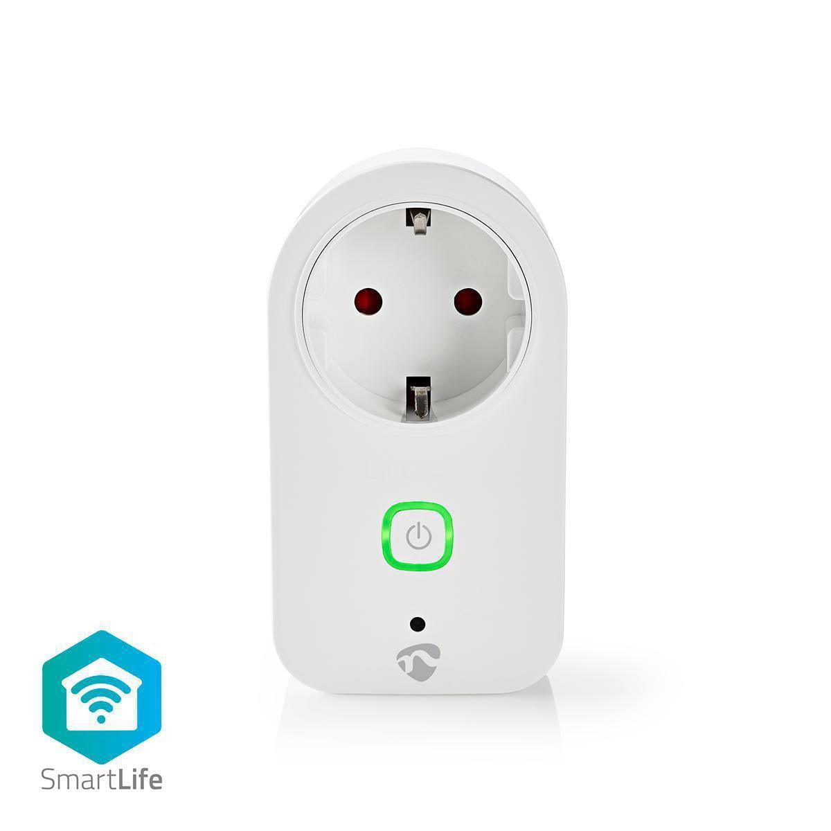 Nedis WIFIP120FWT smart plug Wit 3680 W