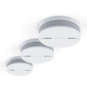 Netatmo Slimme Rookmelder - Triple pack Ingebouwde batterij met een levensduur van 10 jaar, 3 stuks