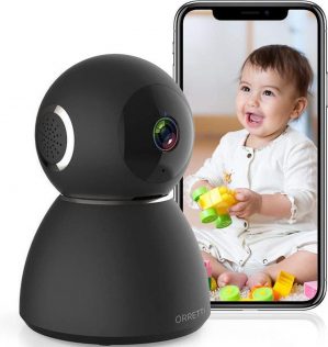 Orretti® X3 Babyfoon - Smartphone WiFi Beveiligingscamera - Geluidsdetectie - Terugspreekfunctie - Huisdier camera