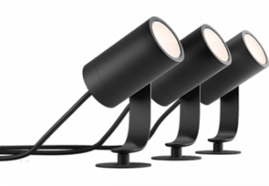 PHILIPS HUE Lily Starterkit Spot Zwart - 3 Pack