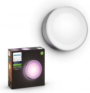 Philips Hue Daylo Outdoor wandlamp - White and Color Ambiance - aluminium - Buiten