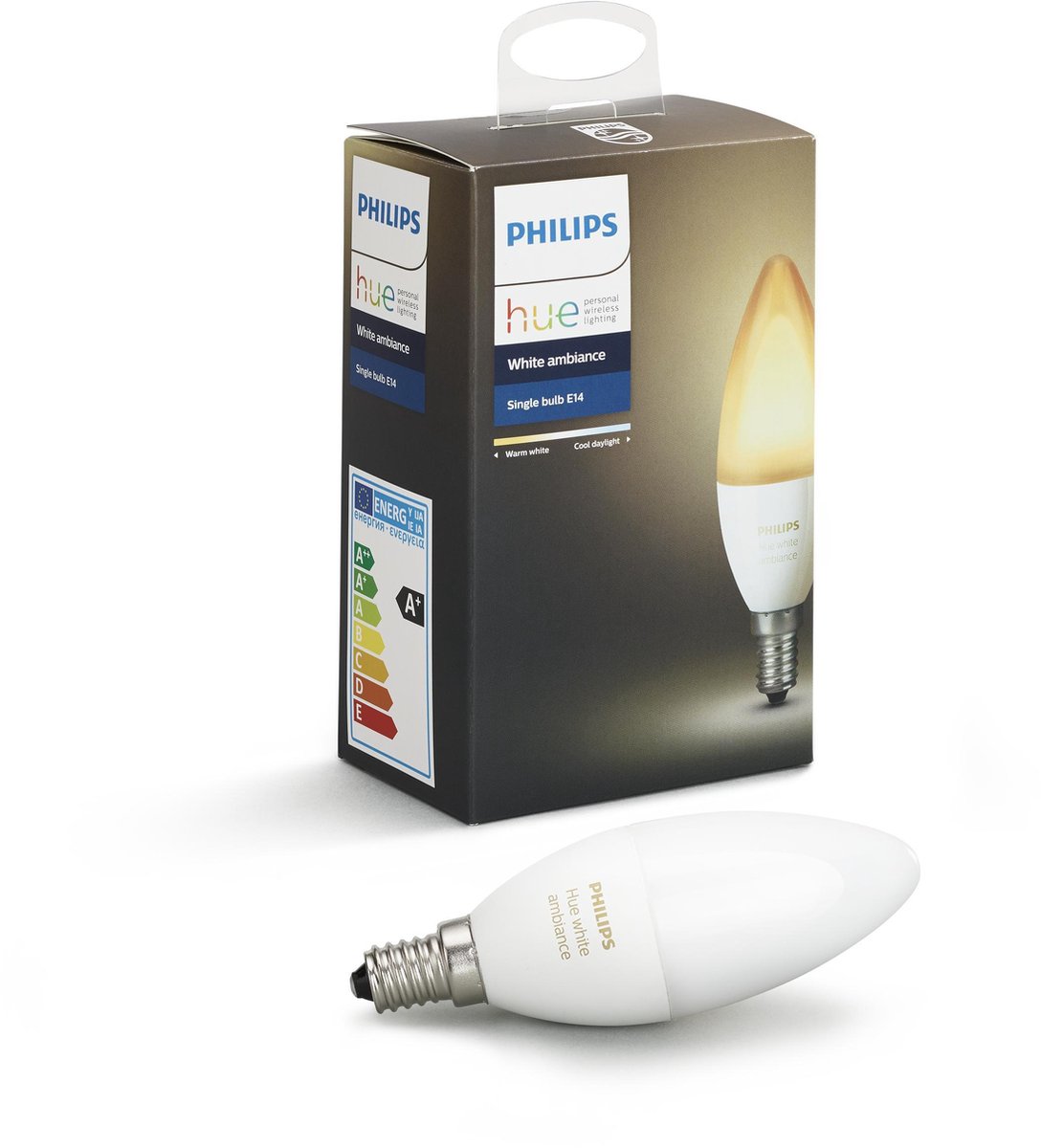 Zigbee 3.0 Smart E14 LED kaarslamp | 4.9 Watt | Color Ambiance - RGB CCT Kopen