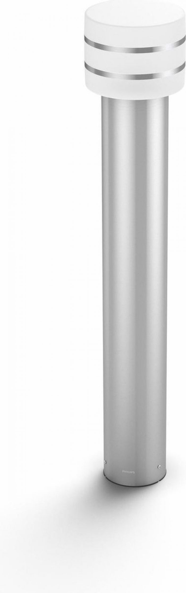 Philips Hue Fuzo Muurlamp - Buitenlamp - IP44 - Duurzame LED Verlichting - Warmwit Licht - Dimbaar - Verbind met Hue Bridge - Werkt met Alexa en Google Home - Breed - Zwart