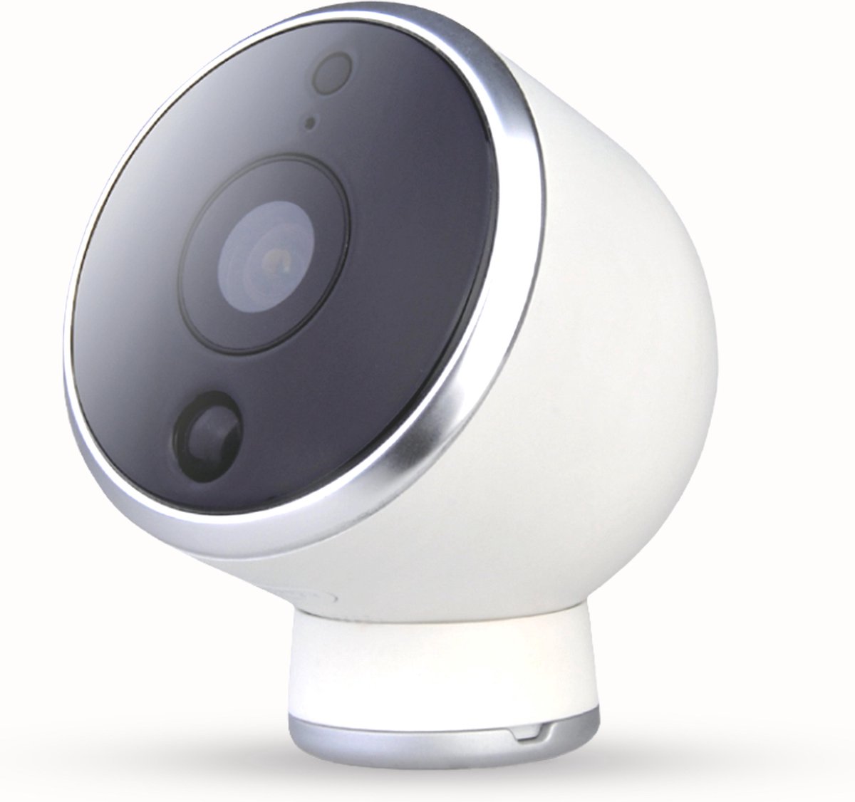 QNECT Oplaadbare Beveiligingscamera WiFi 2.4Ghz IP54 Full HD 1080P Buiten Oplaadbaar