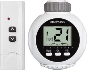 SMARTWARES DRAADLOZE RADIATORTHERMOSTAAT MET AFSTANDSBEDIENING SHS-53000