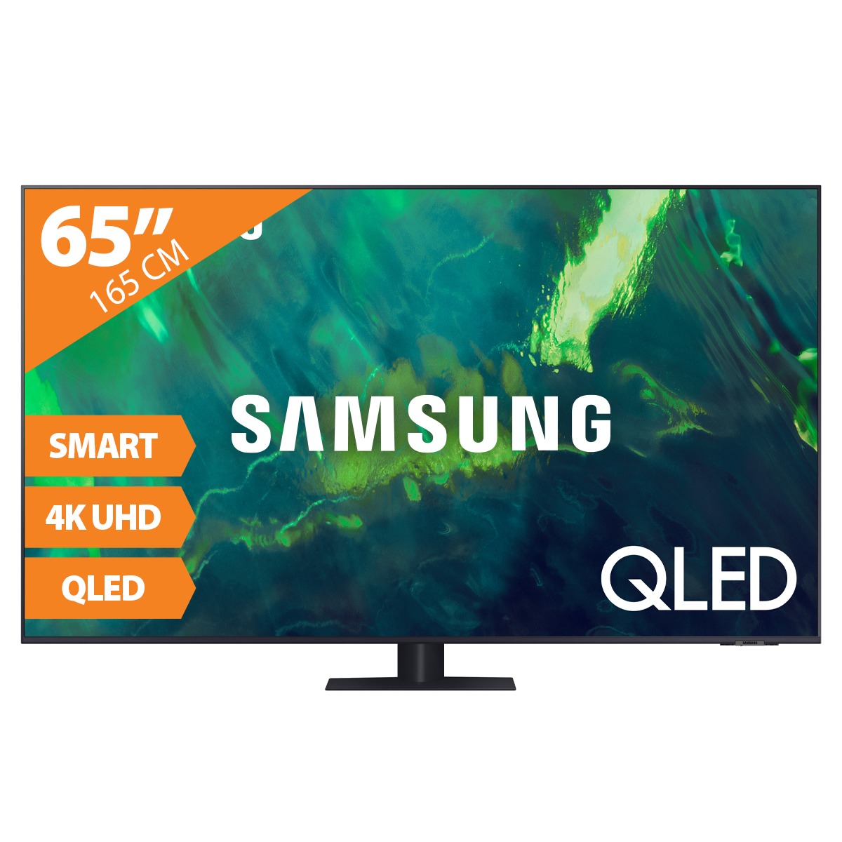 Samsung QE65Q77AAT - 65 inch QLED TV - Smart Gear