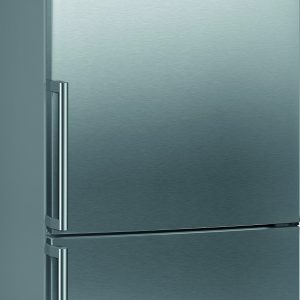 Siemens KG49NAIDP Koelkast met vriesvak Aluminium