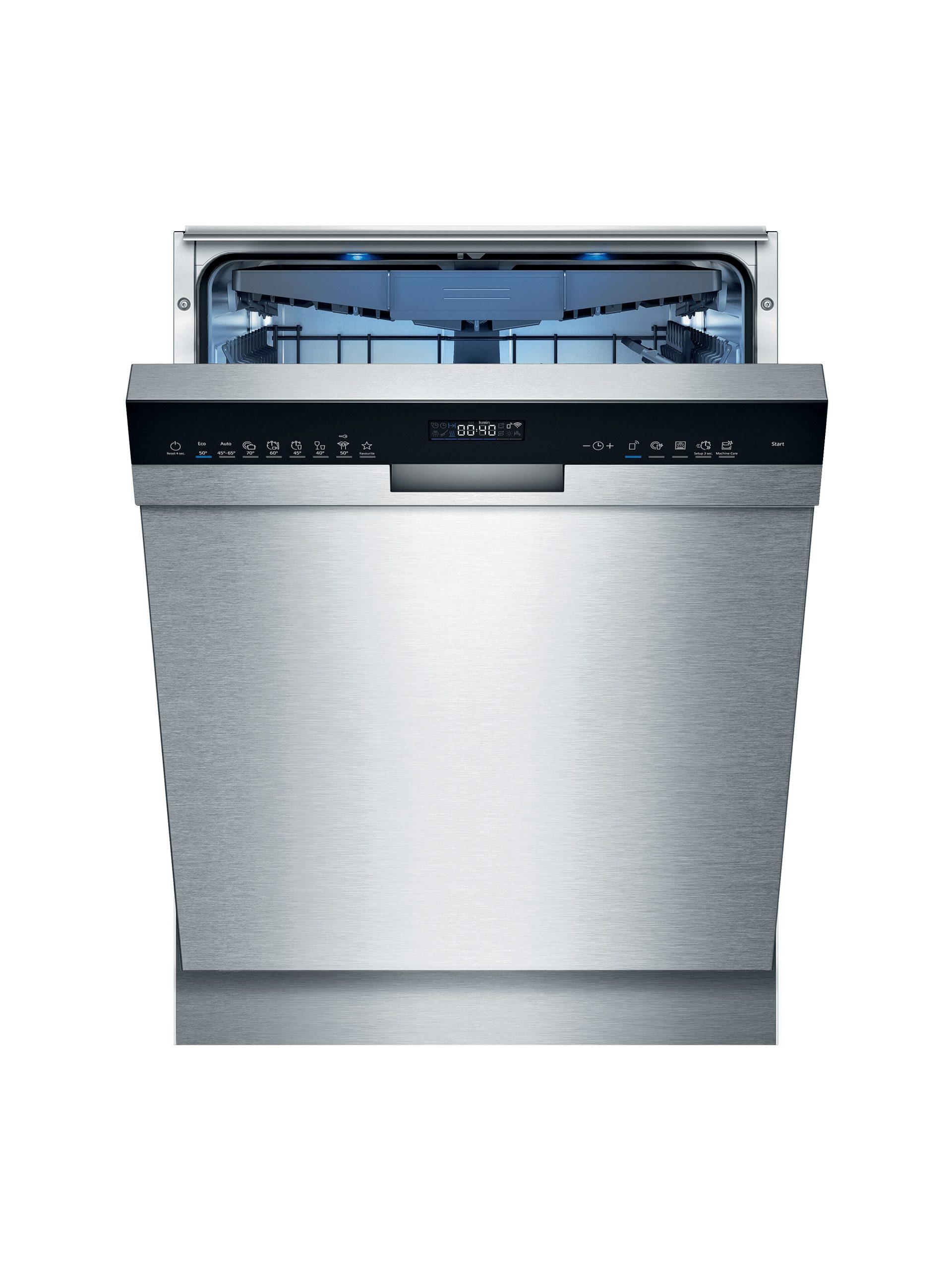 Siemens SN45YS01CE Onderbouw vaatwasser Staal