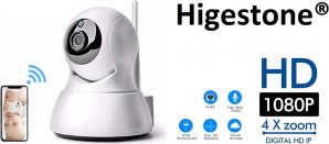 Slimme HD Wifi Babyfoon | Met App | Luisteren en Terugpraten | Bewakingscamera | Babyfoon Met Camera | Babyphone WiFi | Higestone