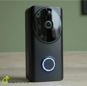 Smart Home video deurbel L9 - Wifi - Zwart - Opnamefunctie - HD camera