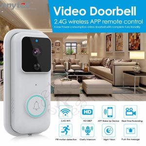 Smart WiFi Deurbel 1080P Draadloze HD Video Ring Intercom Infrarood Nachtzicht Home Security Sets
