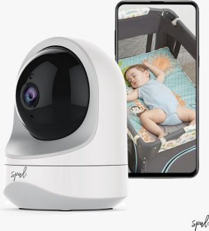 Spul. Smarteye Beveiligingscamera Camera - Smartphone Babyfoon - WIFI - Night vision - Spraakfunctie - Bewegingsdetectie - Wit