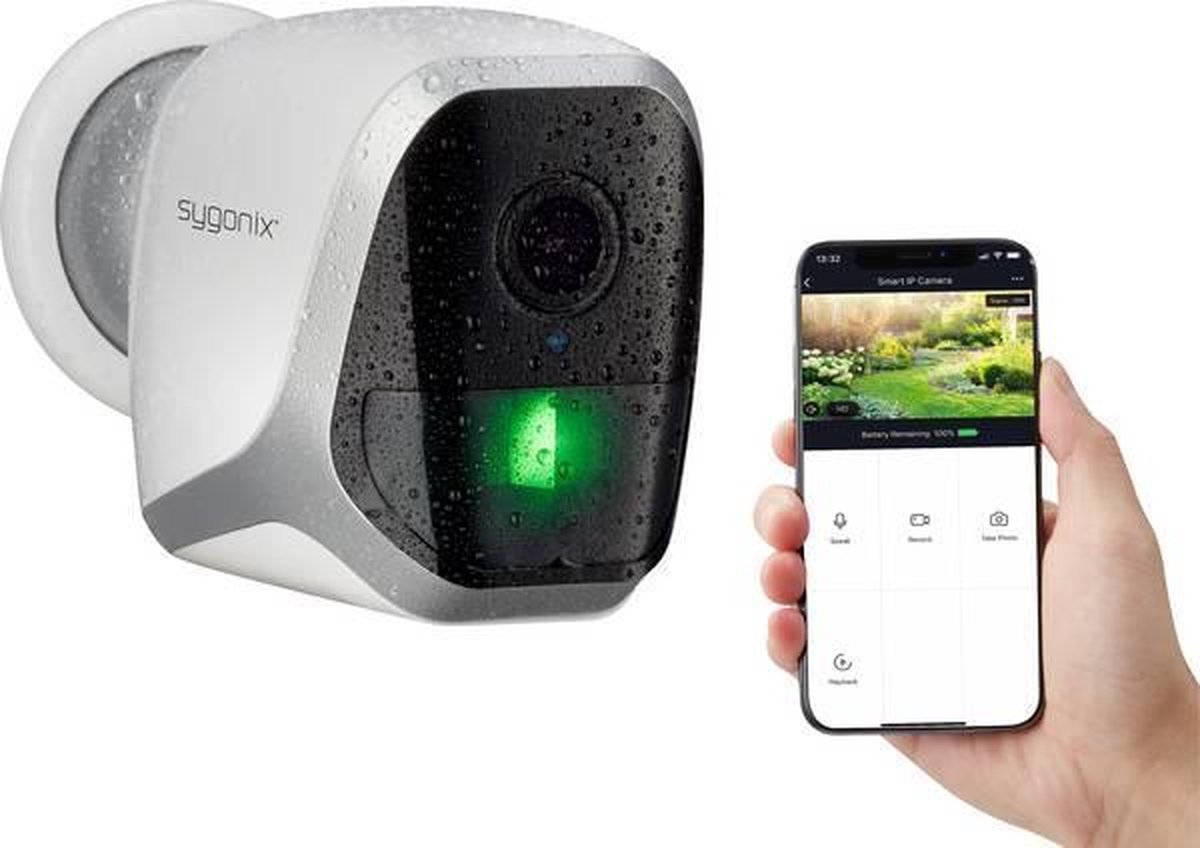 Sygonix SY-4452324 Wi-Fi IP CCTV camera 1920 x 1080 p