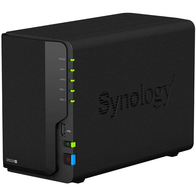Synology DiskStation DS220+ nas 2x USB 3.0, 2x LAN