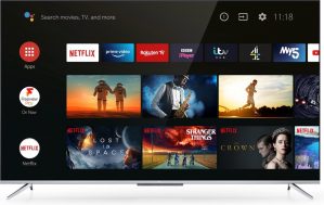 TCL 43P718 tv 109,2 cm (43") 4K Ultra HD Smart TV Wi-Fi Zilver