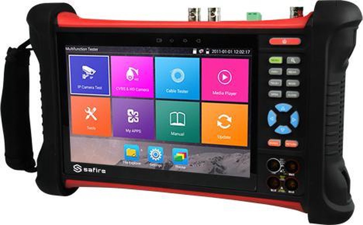 Tester IP / CVI / TVI / AHD / CVBS voor 4K beveiligingscamera's