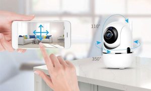 * WIFI Camera - Beweegdetectie - Met App - WiFi - Smart Camera - Opslag In Cloud Of SD - Huis dier camera - Webcam- wifi camera binnen- tweeweg audio