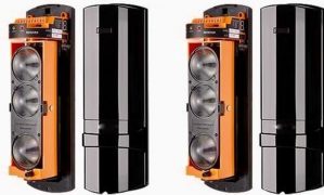 WL4 AIR-BE150-L3 triple beam actieve infrarood universele detector set tot 150m voor buiten