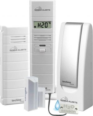 Weerstation/startset - Temperatuur sensor - Watersensor - Contactsensor - Technoline