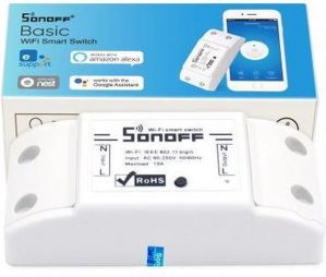 Wifi schakelaar, wifi switch, Sonoff