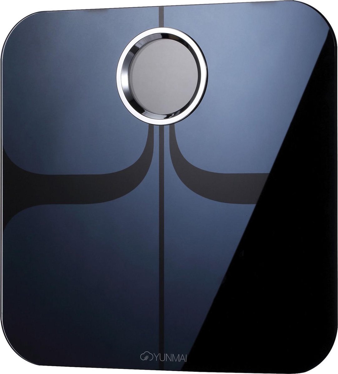 Yunmai Premium Slimme weegschaal met Bluetooth en 10 lichaamsmetingen - Werkt met Apple Health & Google Fit App - Smart Fitness Scale