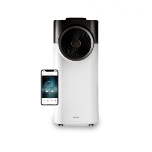 Duux Blizzard Smart Mobile Airconditioner 12.000 BTU White / Black Mobiele airco Zwart