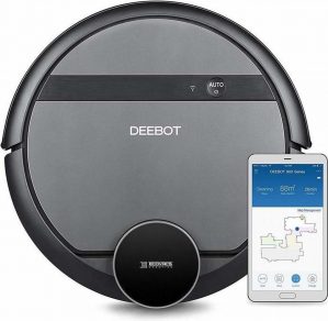 Ecovacs Connected Black D901 - Robotstofzuiger met dweilfunctie