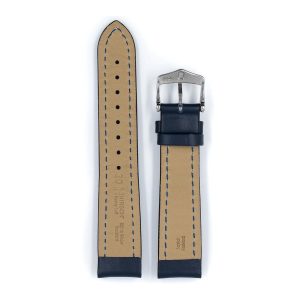 Hirsh Horlogeband Heavy Calf Blauw - Leer - 20mm