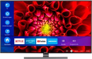 MEDION LIFE S14310 Smart-TV | 43 inch | Ultra HD Display | HDR | Dolby Vision | WCG | Micro Dimming | MEMC | PVR ready | Netflix | Amazon Prime Video | Bluetooth | DTS HD | HD Triple Tuner | CI+