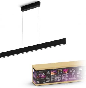 Philips Hue Ensis Hanglamp - White and Color ambiance - Bluetooth - Zwart