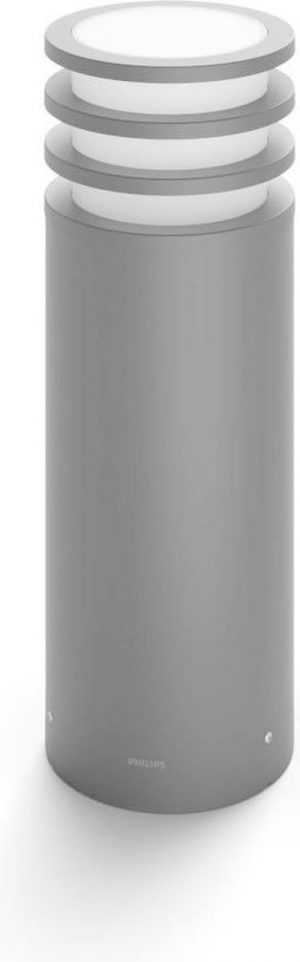Philips Hue Lucca Sokkellamp - White - 1 Lichtpunt - antraciet - laag - Buiten