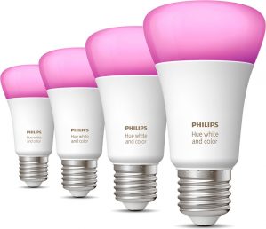 Philips Hue Uitbreidingspakket - White and Color Ambiance - E27 - 4 Lampen
