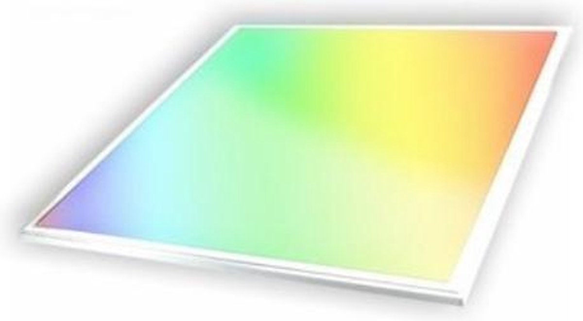 RGB-W LED Paneel 60 x 60 cm Smart Wifi - Geschikt voor Google Home en Alexa
