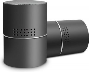 Stereo bluetooth speaker met geheime wifi camera en audio