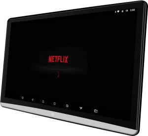 DDAuto - 12.5 "Android 9.0 Auto Hoofdsteun Videospeler met WiFi - TV Touchscreen Monitor - Compatibel met Netflix YouTube - Synchronisatie Bluetooth Spiegel Telefoonschermen - een krachtige en energiebesparende 64-bits quad-coreprocessor 1.6GHz - 2GB