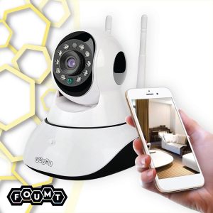 Foumt Babyfoon BF3 - Babyfoon met camera - 1080P HD Camera - Babyfoon met camera en app - Baby - Wit