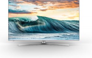 Hisense H55U8B tv 139,7 cm (55") 4K Ultra HD Smart TV Wi-Fi Zwart, Zilver