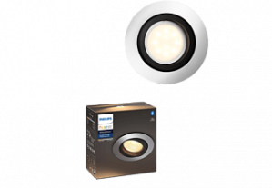 PHILIPS HUE Milliskin White Ambiance Aluminium Rond