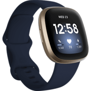FITBIT Versa 3 Nachtblauw/Zachtgoud