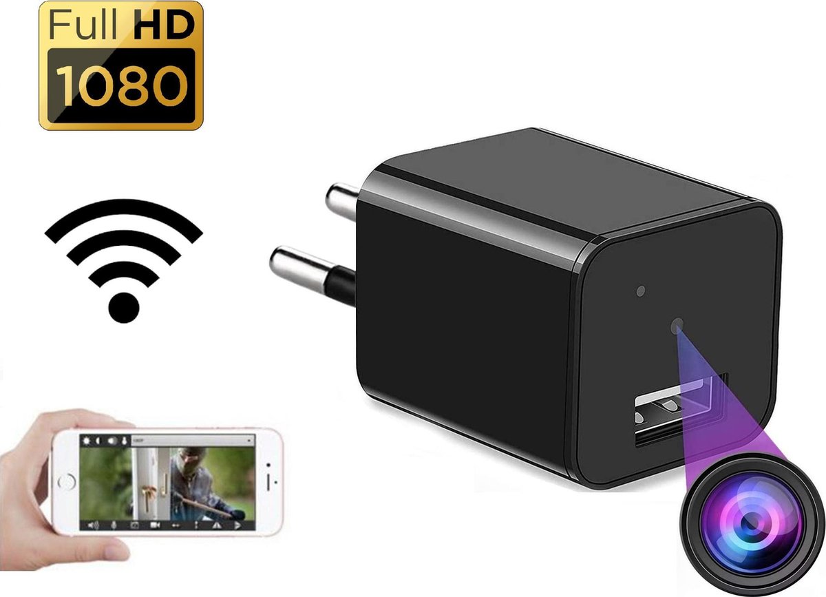 puppy Beschuldiging sleuf Upgrade 2021 | Verborgen Spy Camera Adapter met Wifi - USB Oplader - Mini Spy Cam - Beveiligingscamera FULL HD 1080P - Incl. 64GB Micro SD kaart - Infrarood Nachtzicht - Bewegingsdetectie - Smart Gear Compare puppy Beschuldiging sleuf Upgrade 2021 | Verborgen Spy Camera Adapter met Wifi - USB Oplader - Mini Spy Cam - Beveiligingscamera FULL HD 1080P - Incl. 64GB Micro SD kaart - Infrarood Nachtzicht - Bewegingsdetectie - Smart Gear Compare