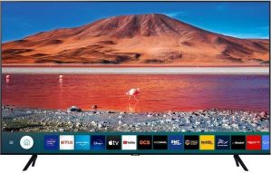 SAMSUNG UE70TU7171UXXC - TV Crystal 4K UHD - 70 (176cm) - Smart TV - Dolby Digital Plus - 2xHDMI, 1xUSB - Klasse F - Carbonzilver