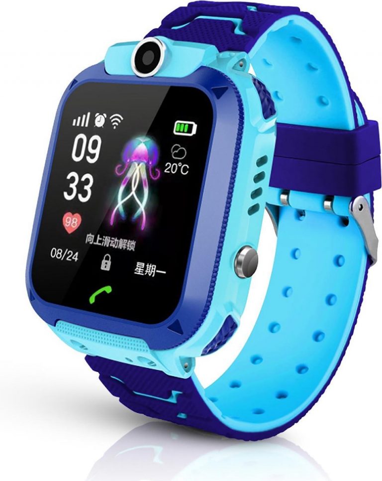 Ilona® GPS Horloge kind Smartwatch kinderen GPS tracker 4G SOS