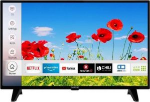 OCEANIC OCEA32SFHD212B3 - 32'' Full HD LED TV - Smart TV - Bluetooth, Netflix Youtube