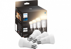 PHILIPS HUE Standaardlamp E27 800lm W 4-pack