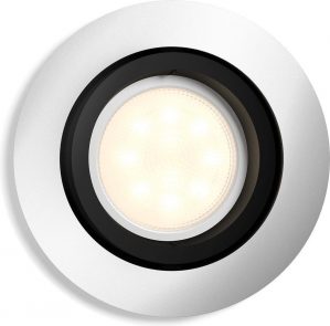 Philips Hue Milliskin recessed Inbouwspot uitbreiding - White Ambiance - GU10 - Metaal - 5W - Rond - Bluetooth