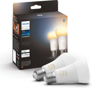 Philips Hue standaardlamp E27 Lichtbron - White Ambiance - 2-pack - 1100lm - Bluetooth