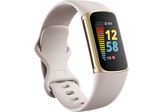 FITBIT Charge 5 Ivoorwit/Goud