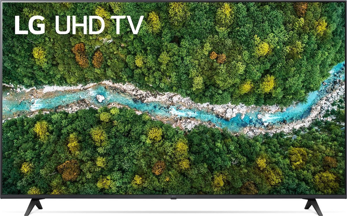 LG 55UP77003LB 139,7 cm (55") 4K Ultra HD Smart TV Wi-Fi Grijs